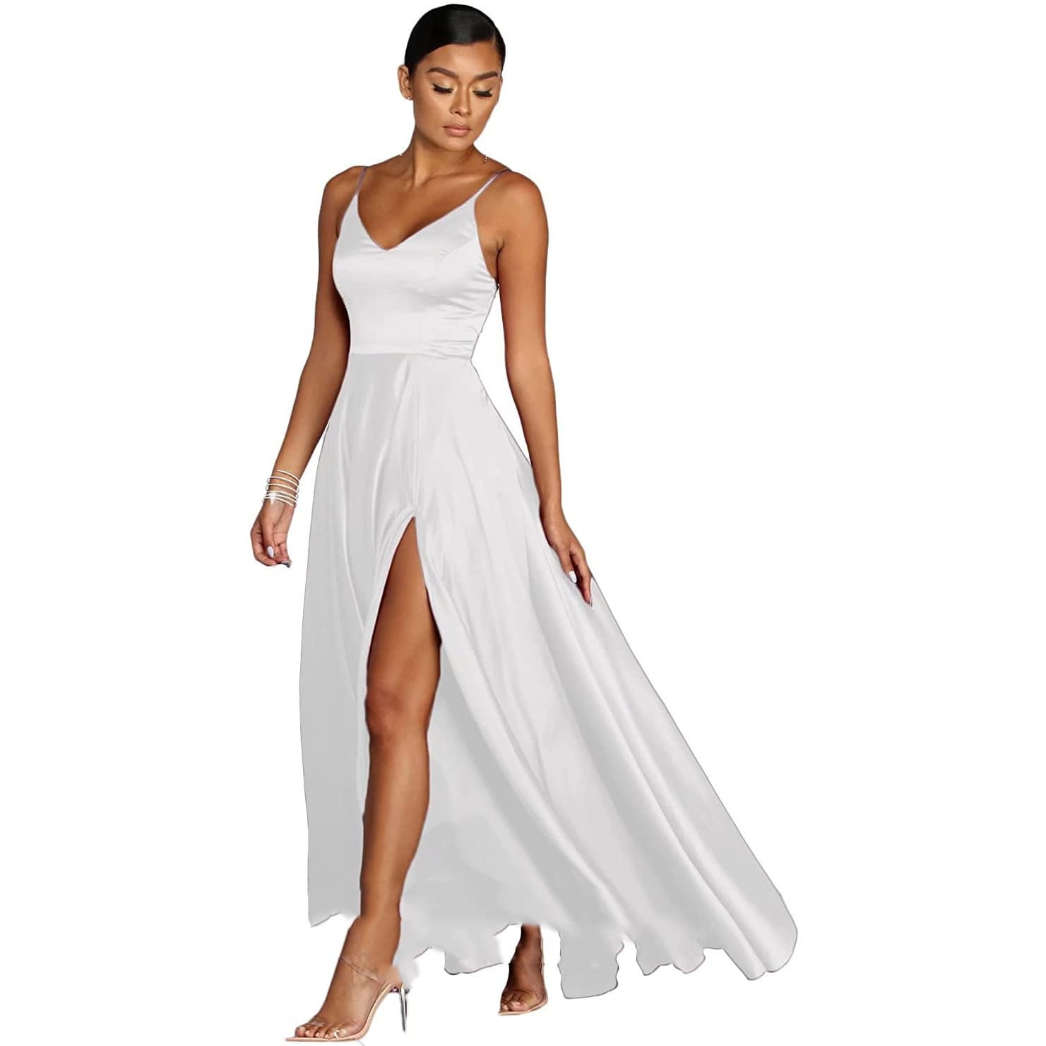 Vestido Longo Feminino VersáTil E Casual Com Um Toque De ElegâNcia. 9