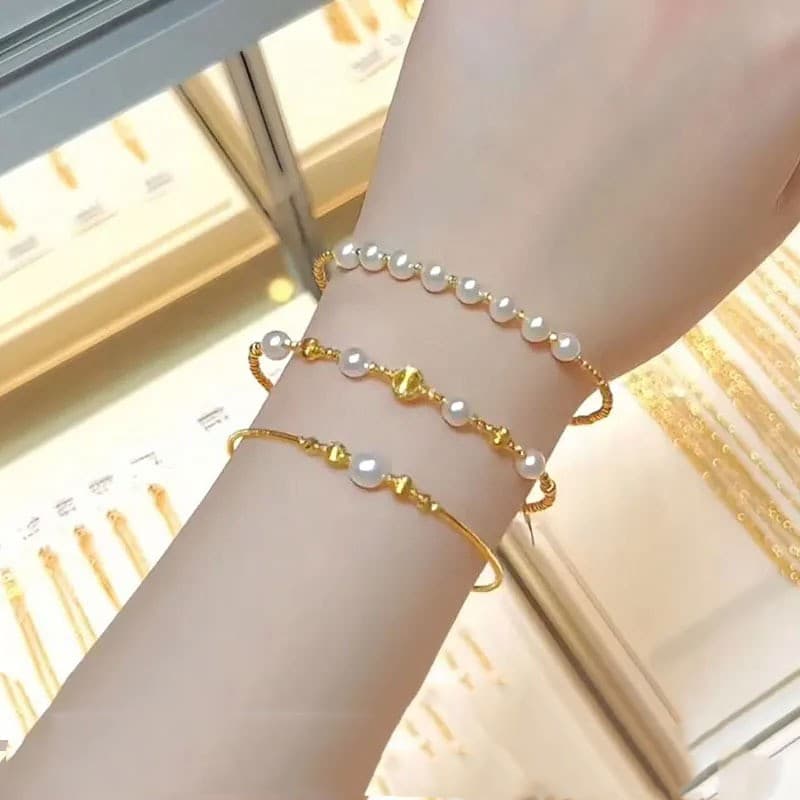 Pulseira elástica com memória para mulheres