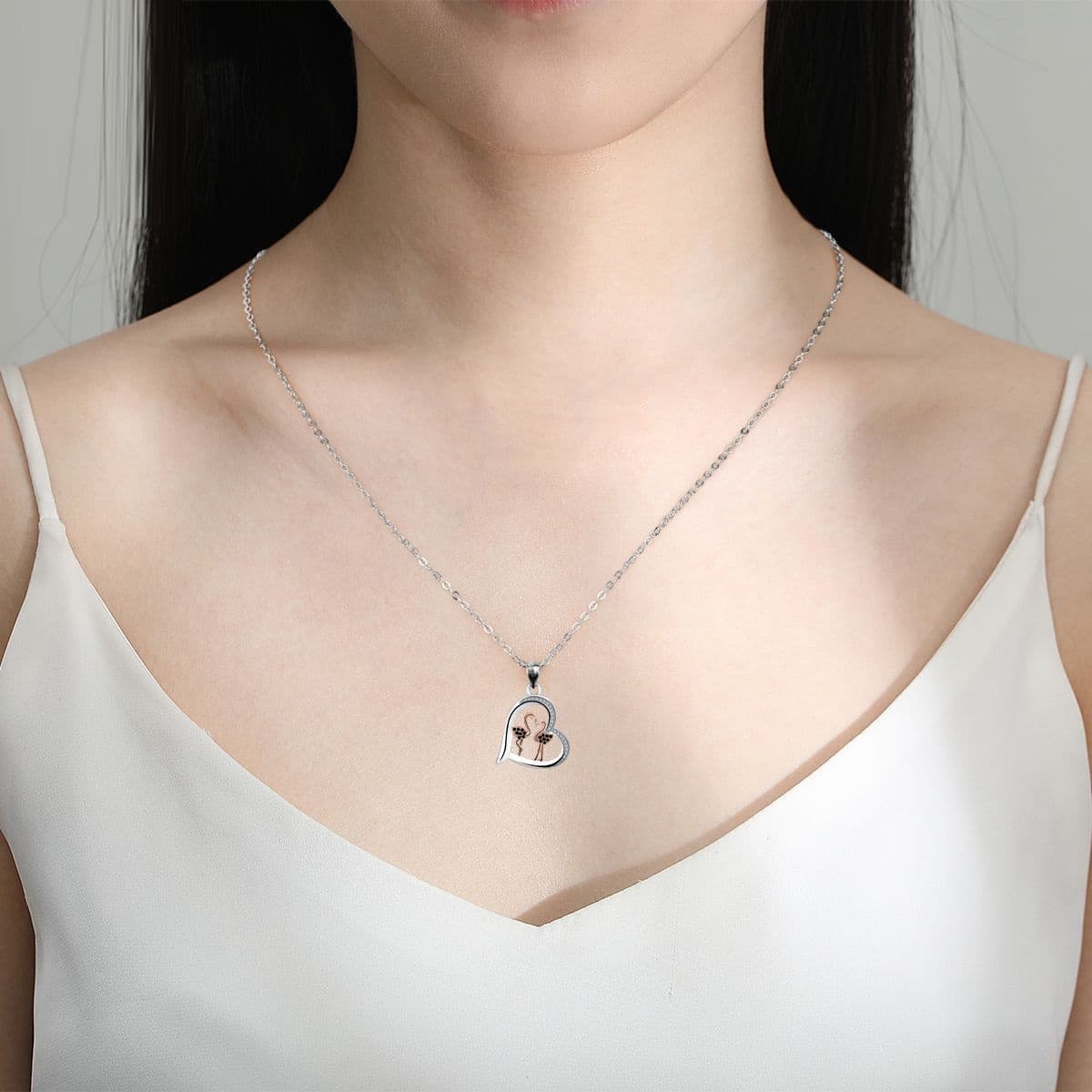 Colar Cisne Amor Joias para Mulheres 3