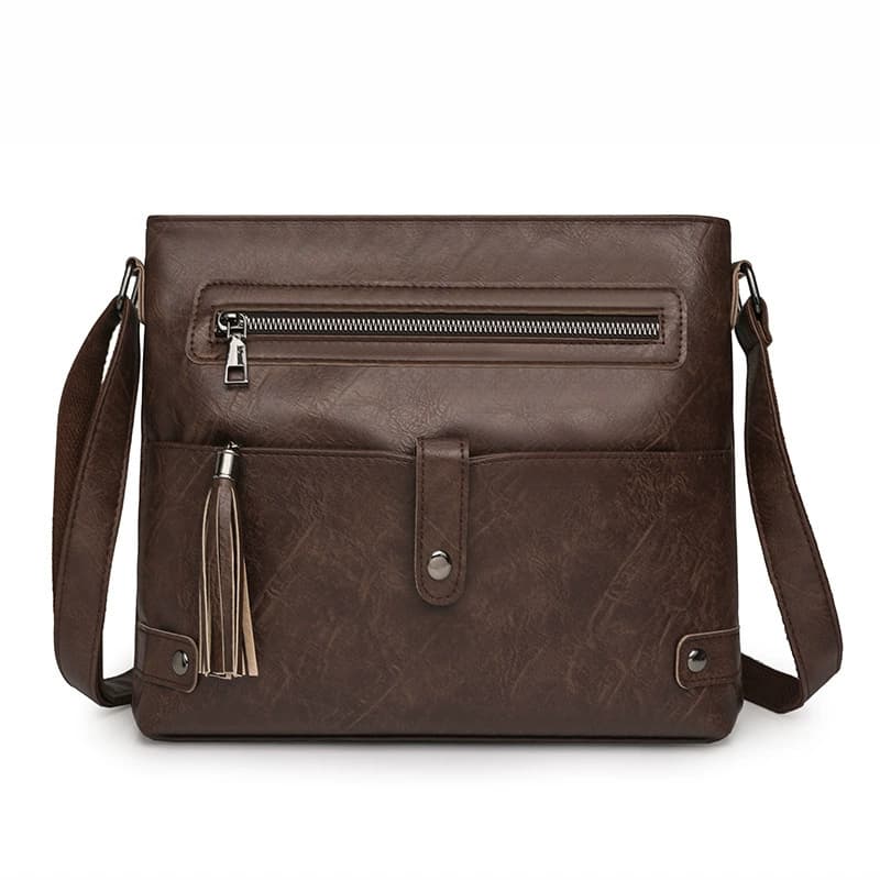 Bolsa com acessórios de franjas para mulheres 2