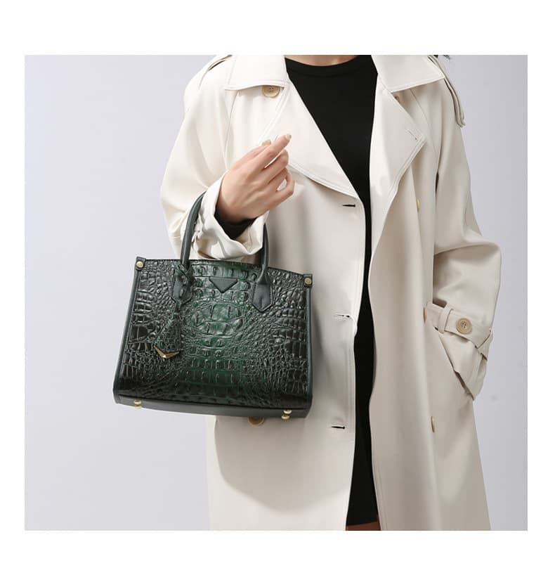 Conjunto de bolsa transversal vintage para mulheres 13