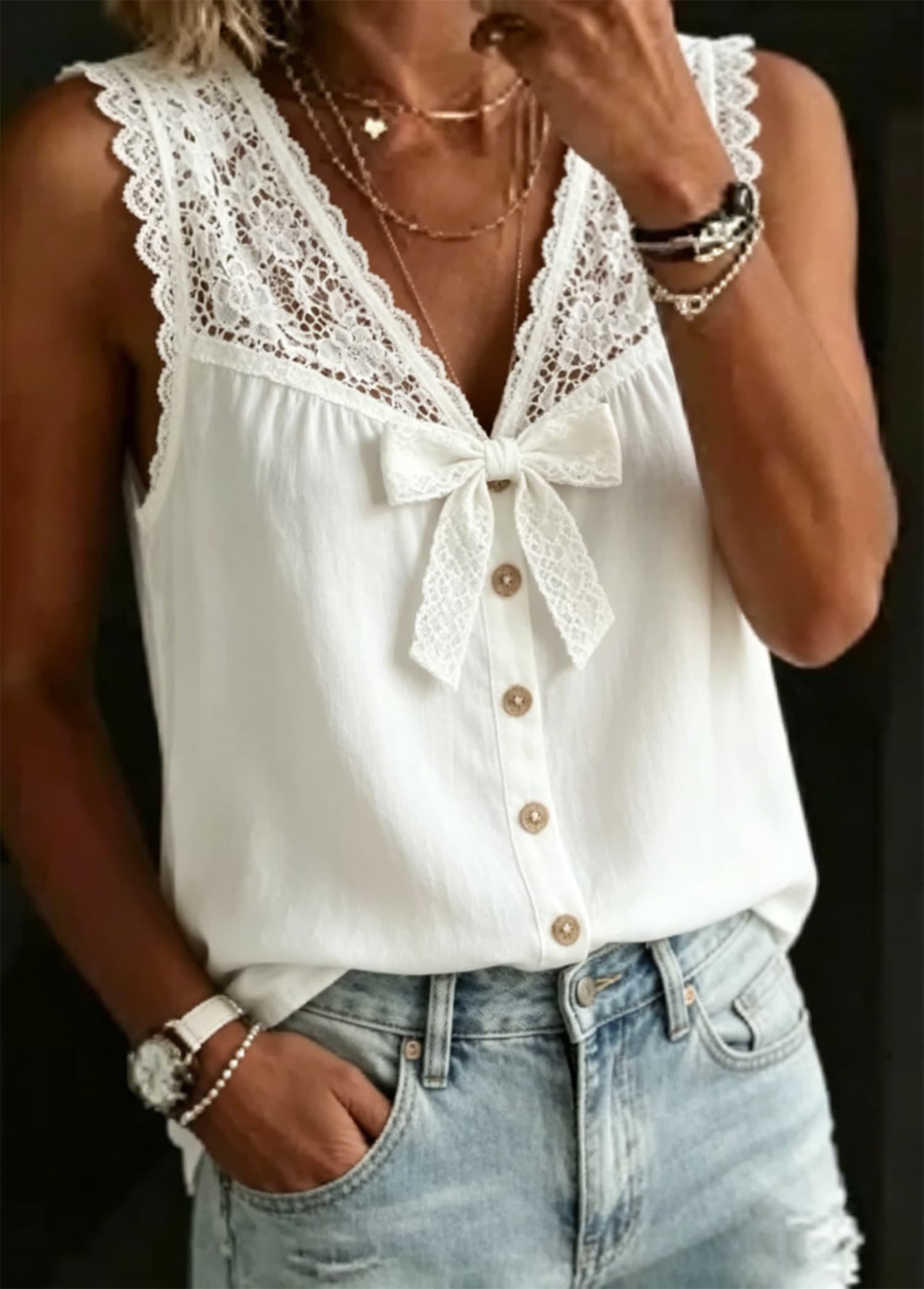 Blusa de poliéster 2