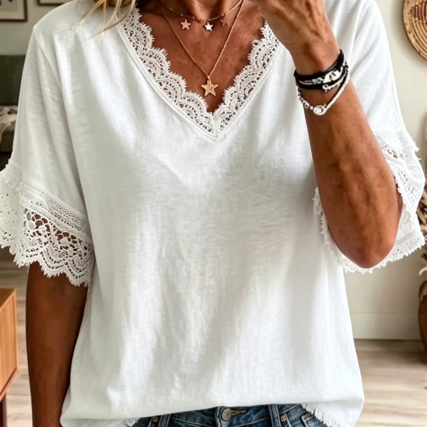 Blusa De Poliéster
