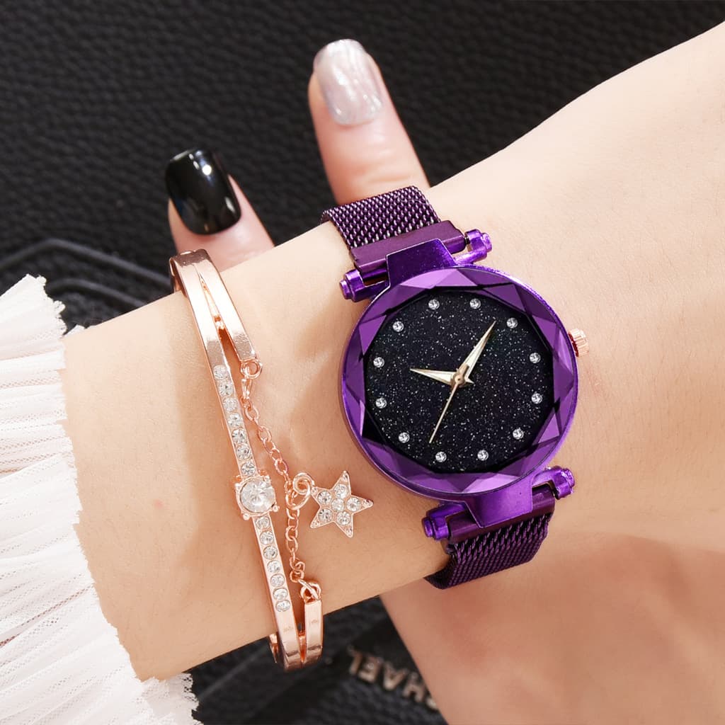 Pulseira Conjunto Relógio