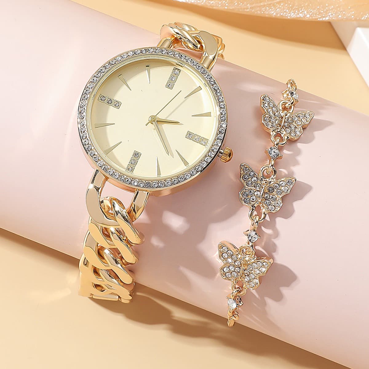 Women'S Wrist RelóGio Simple Thin AlçA Pulseira RelóGio